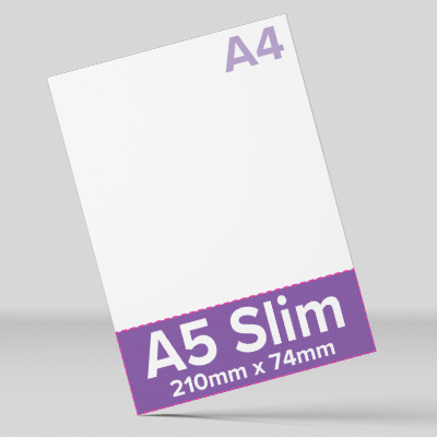 A5 slim leaflets flyers luton printing