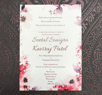 Indian & Asian Wedding Invitation printing Luton