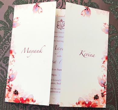 Indian & Asian Wedding Invitation printing Luton