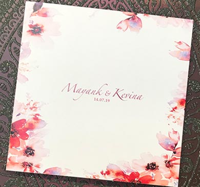 Indian & Asian Wedding Invitation printing Luton