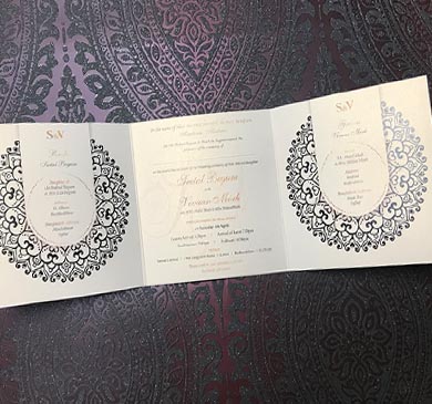 Indian & Asian Wedding Invitation printing Luton