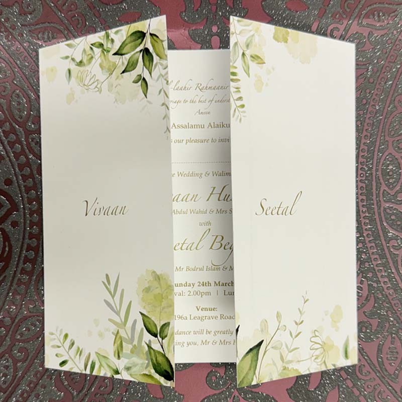 Indian & Asian Wedding Invitation printing Luton
