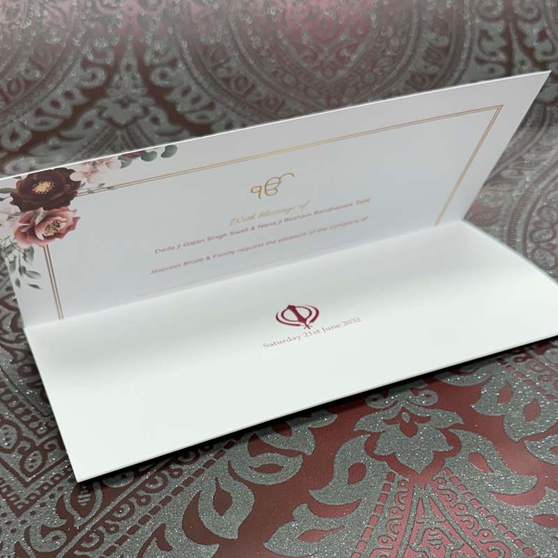 Indian & Asian Wedding Invitation printing Luton