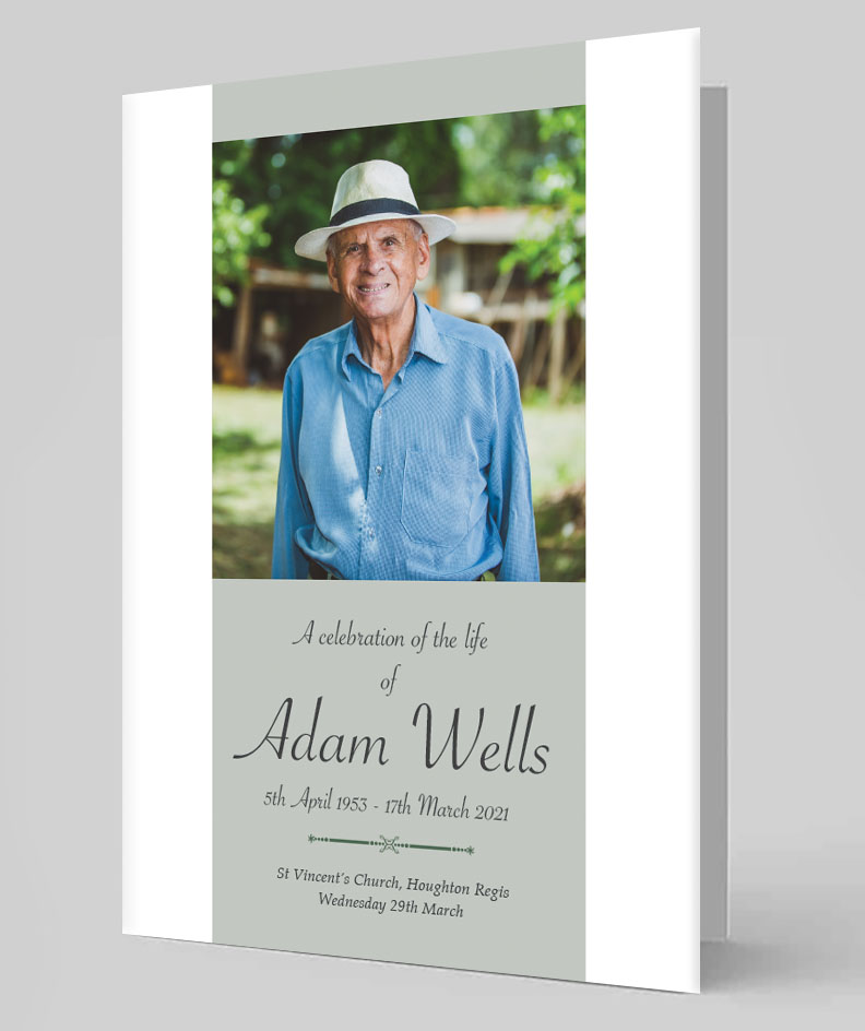 Order of services, printers luton, dunstable, funeral books