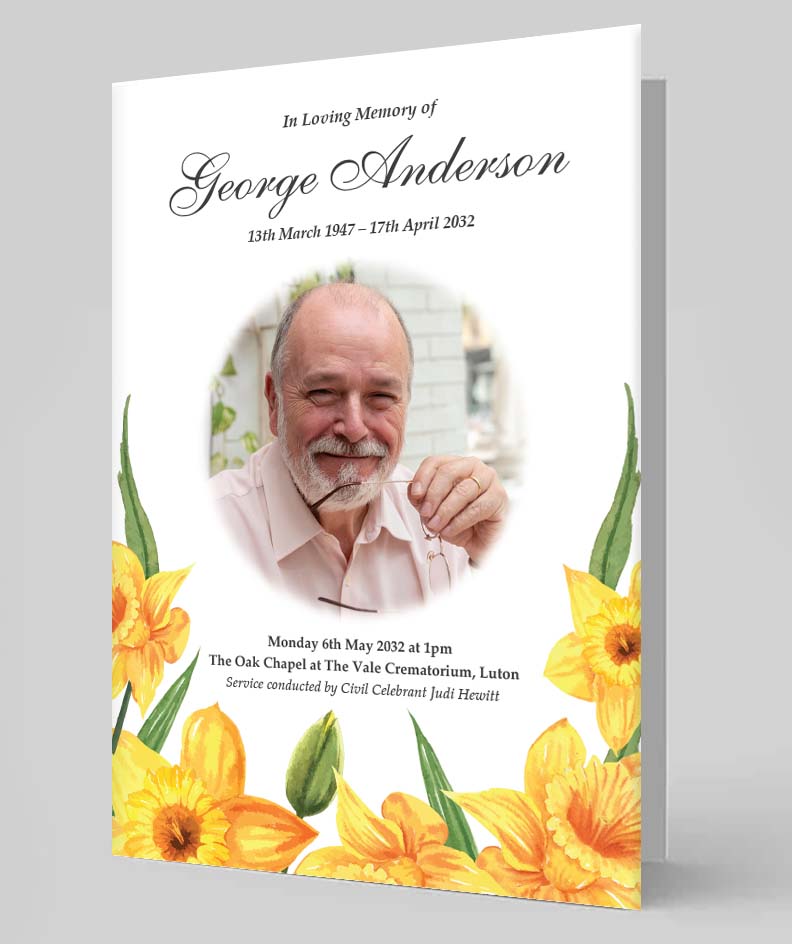 Order of services, printers luton, dunstable, funeral books