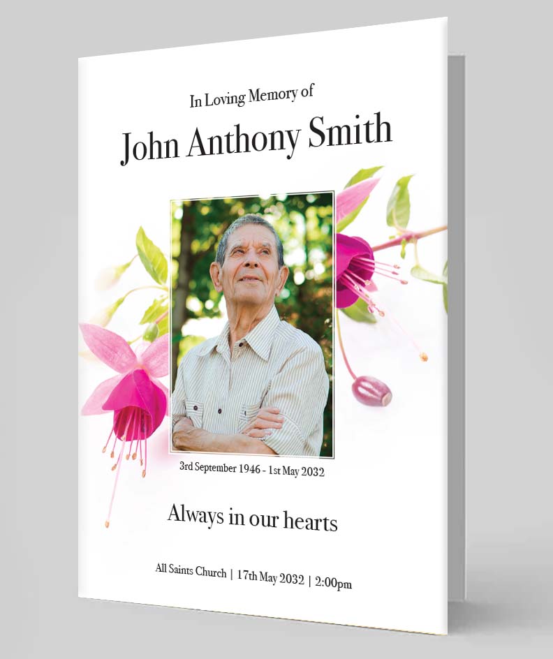 Order of services, printers luton, dunstable, funeral books