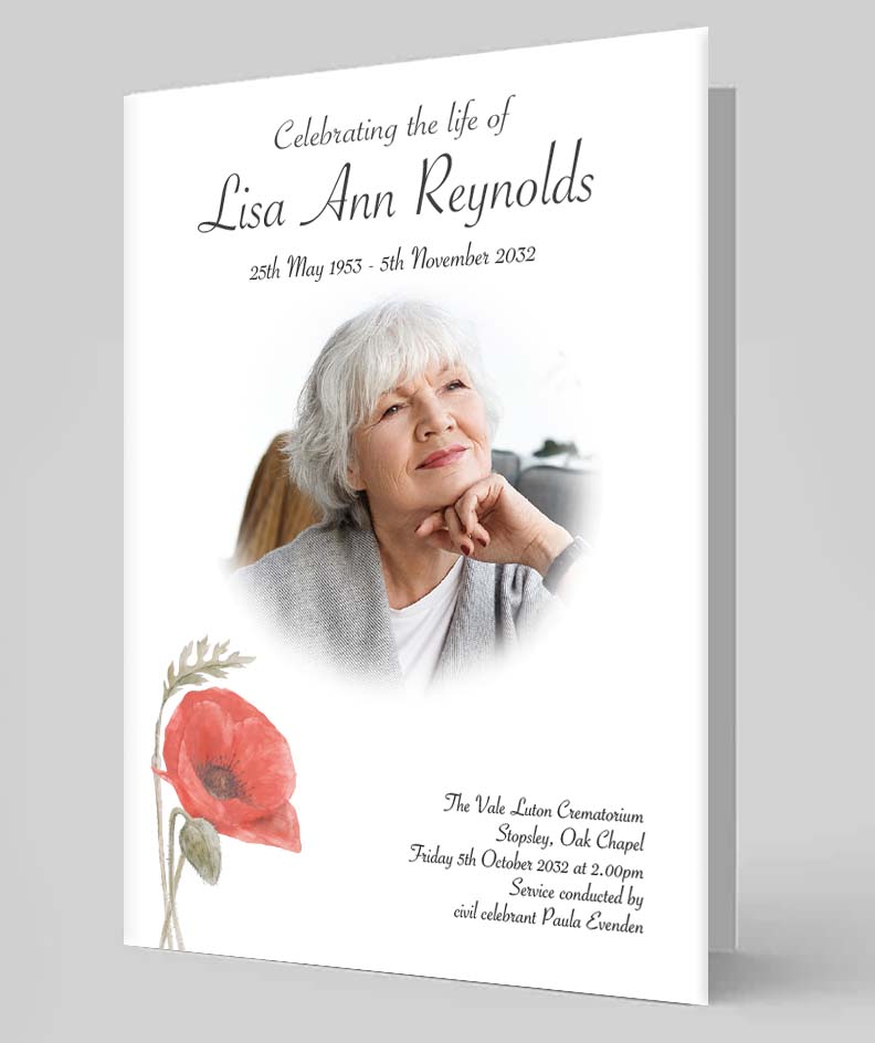 Order of services, printers luton, dunstable, funeral books