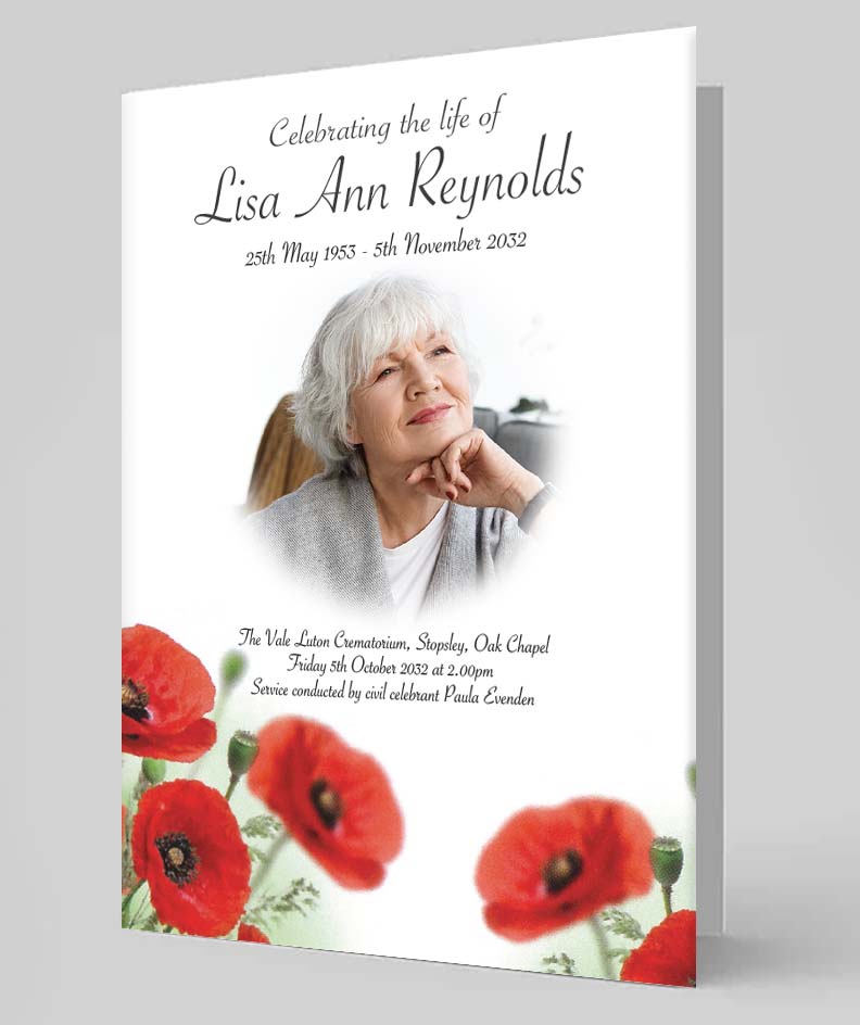 Order of services, printers luton, dunstable, funeral books