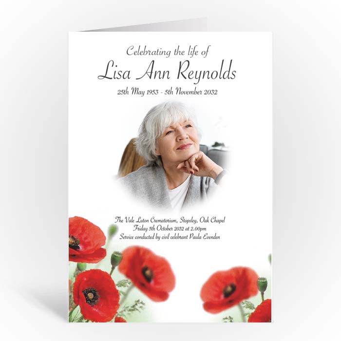Order of services, printers luton, dunstable, funeral books