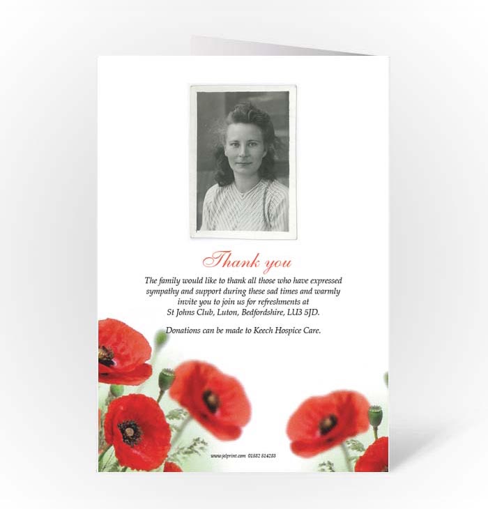 Order of services, printers luton, dunstable, funeral books