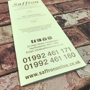 A3 folded leaflets printing in Luton Printers / Luton Print shop