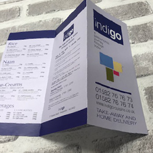 A3 folded leaflets printing in Luton Printers / Luton Print shop