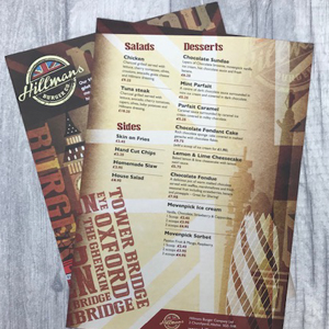 Dimensions for A4 flyers & leaflets printing in Luton Printers / Luton Print shop