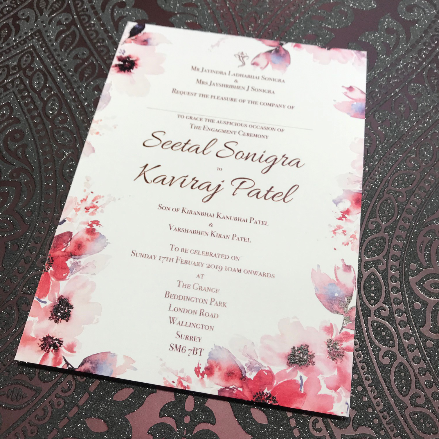 Asian Wedding invites Luton, Indian Wedding Invitations Luton