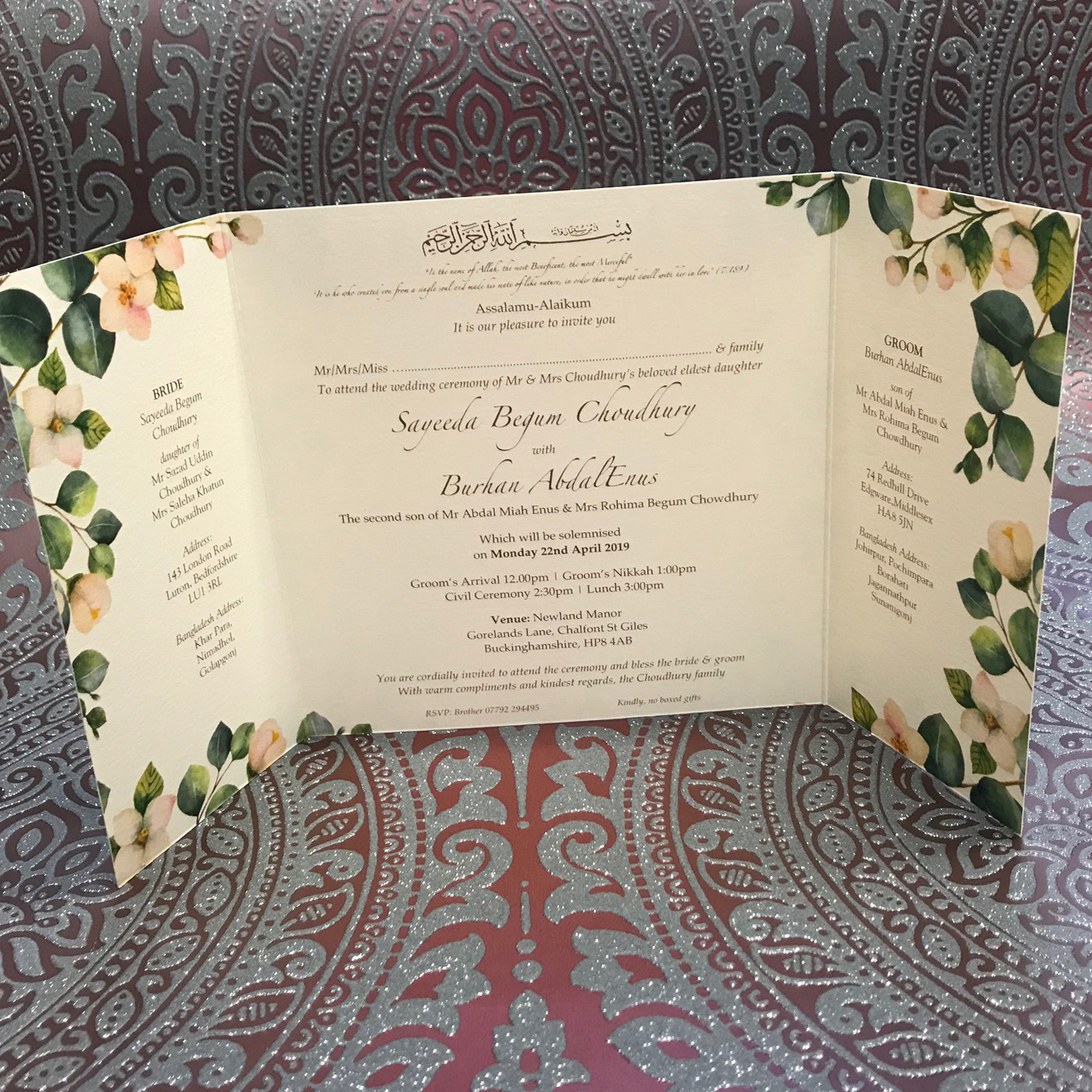 Asian Wedding invites Luton, Indian Wedding Invitations Luton