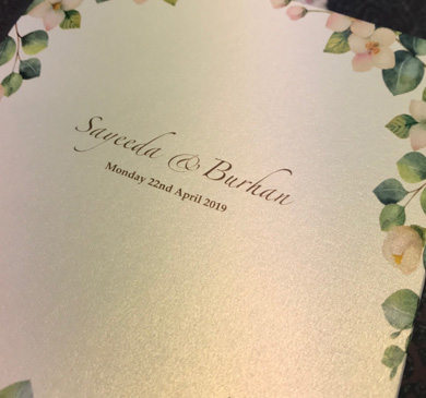Asian Wedding invites Luton, Indian Wedding Invitations Luton
