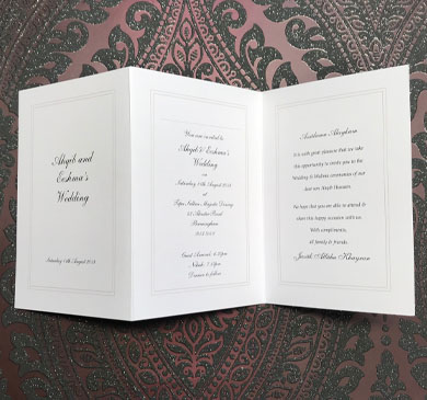 Asian Wedding invites Luton, Indian Wedding Invitations Luton