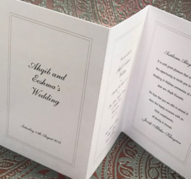 Asian Wedding invites Luton, Indian Wedding Invitations Luton