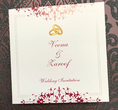 Asian Wedding invites Luton, Indian Wedding Invitations Luton