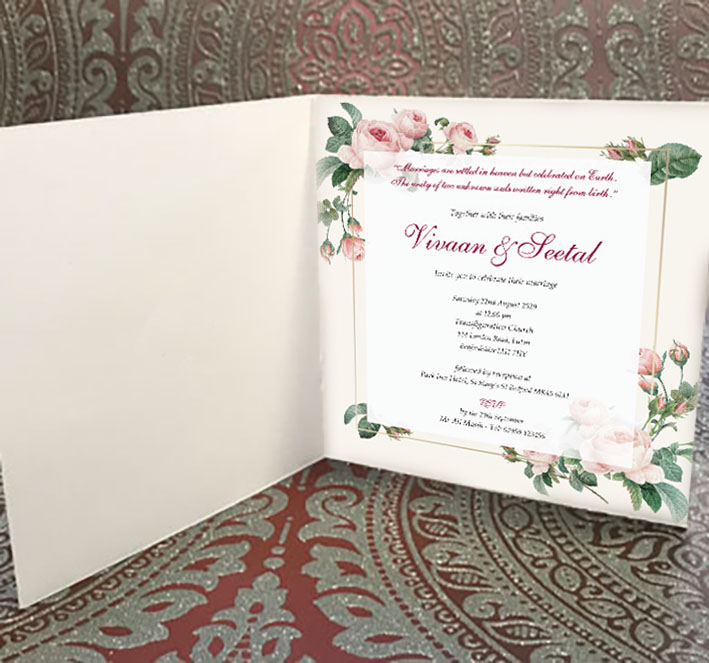 Asian Wedding invites Luton, Indian Wedding Invitations Luton