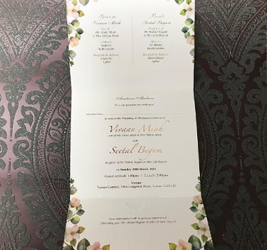 Asian Wedding invites Luton, Indian Wedding Invitations Luton