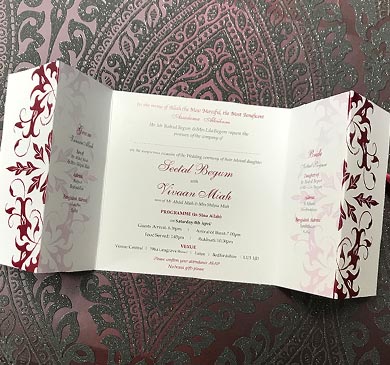 Asian Wedding invites Luton, Indian Wedding Invitations Luton
