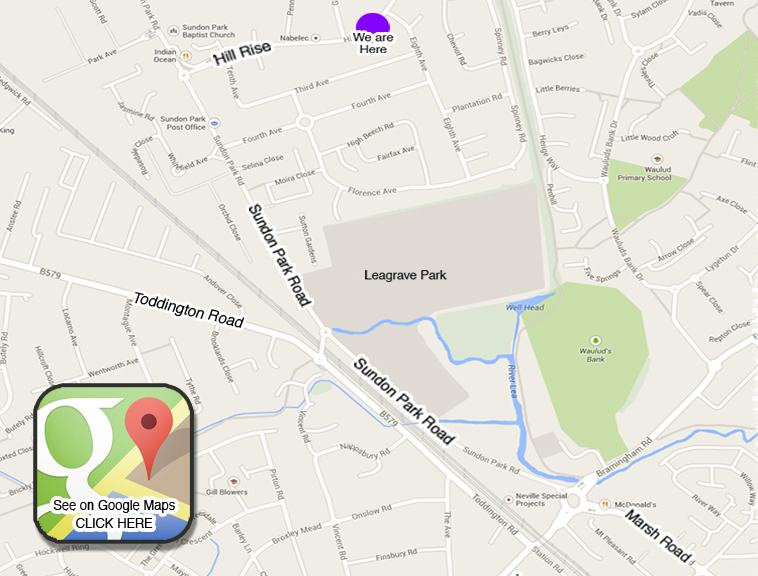 Find us, Jelprint shop Luton