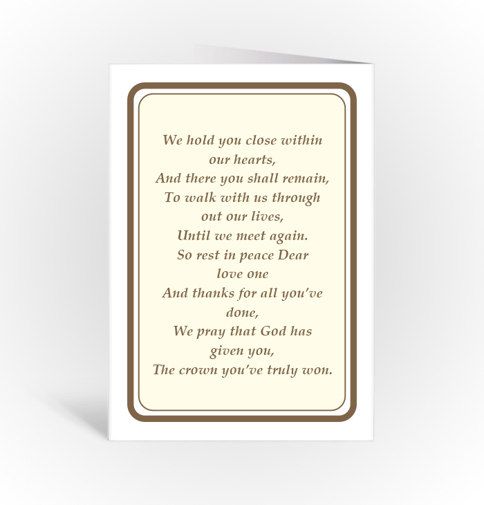 Memorial Cards, Funeral books, funeral order of services printing Luton