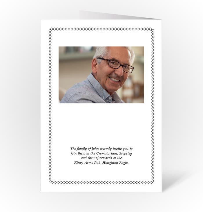 Funeral books, funeral order of services printing Luton