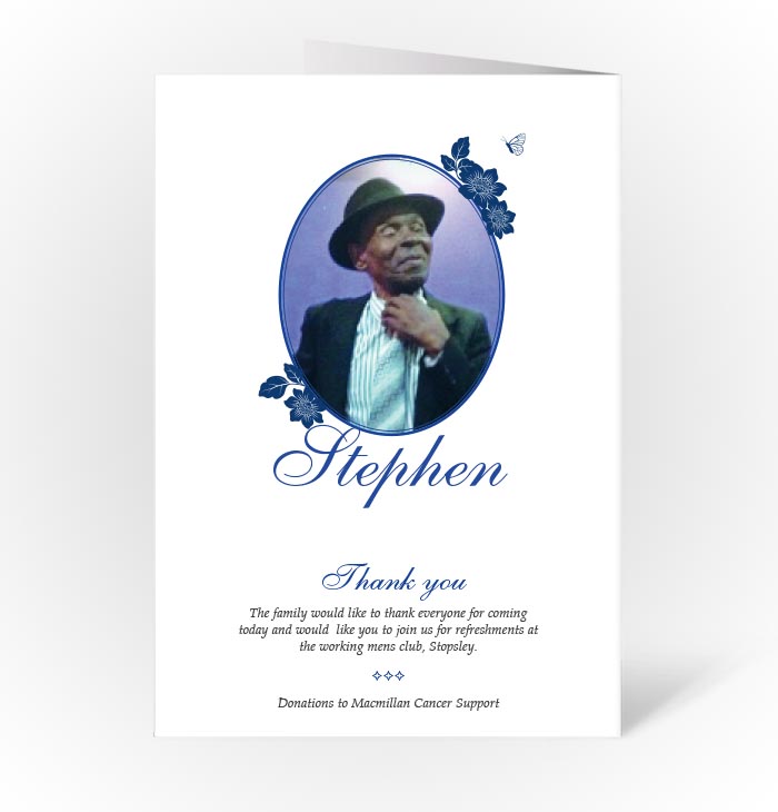 Funeral books, funeral order of services printing Luton