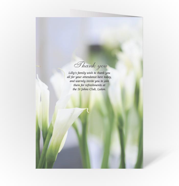 Funeral books, funeral order of services printing Luton