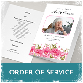 Funeral Order of Services printing in Luton Printers / Luton Print shop