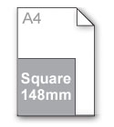 Square Leaflet Printing in Luton - Jel print Luton