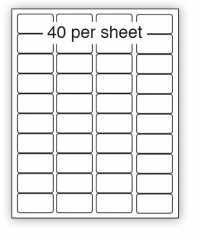 White Permanent Labels & Stickers Luton - Label printing in Luton & Sticker printing in Luton from our Luton print shop - Jelprint